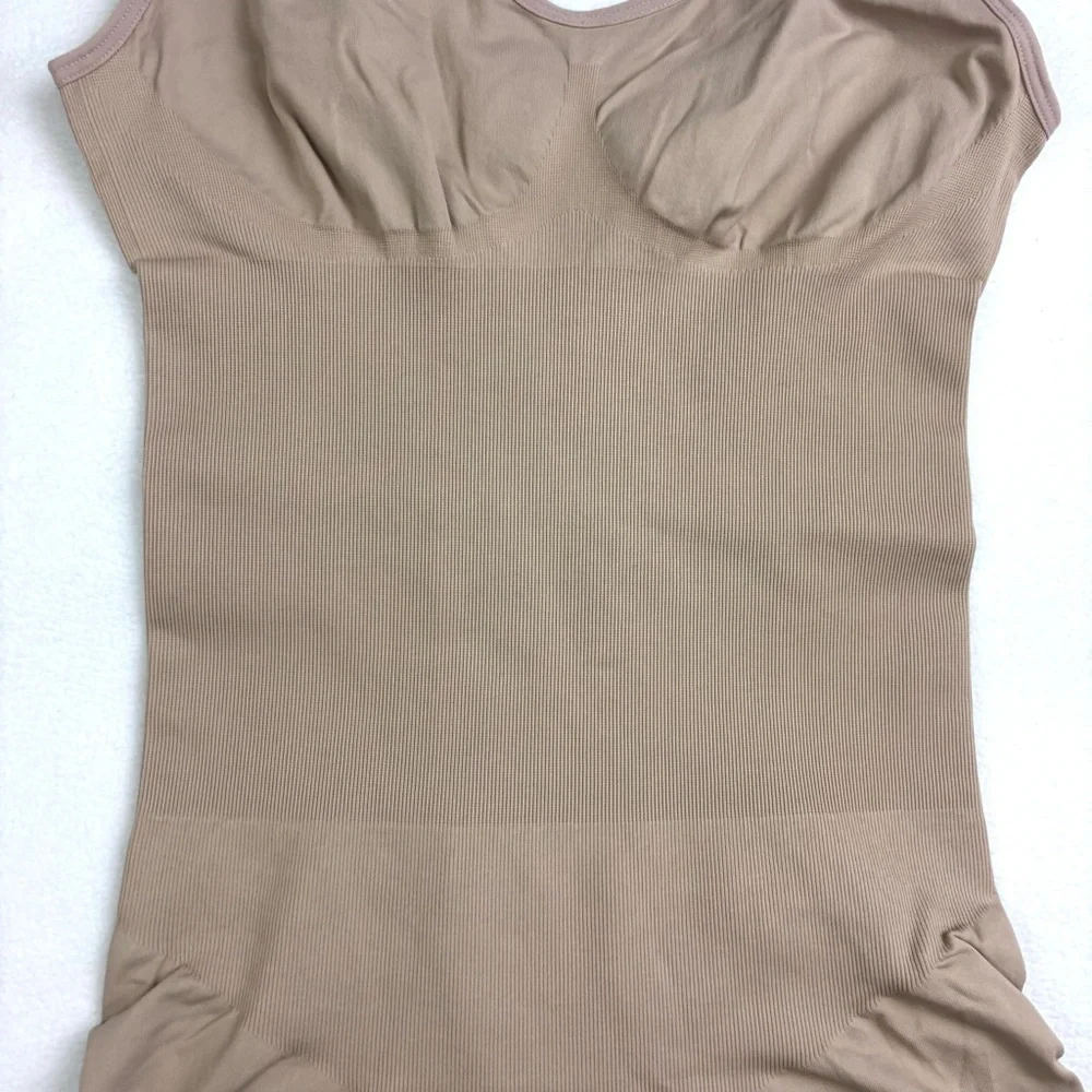Shecurve Seamless Nude Smoothing Full Body Booty Popping Shapewear Bodysuit (XL)